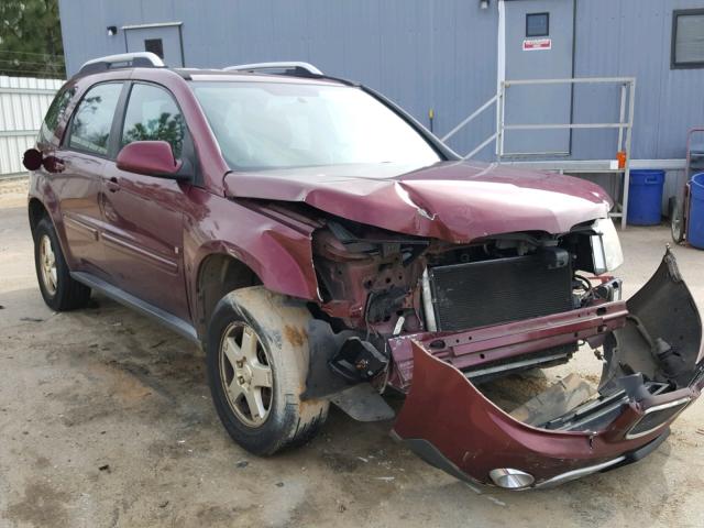 2CKDL63F776048228 - 2007 PONTIAC TORRENT BURGUNDY photo 1