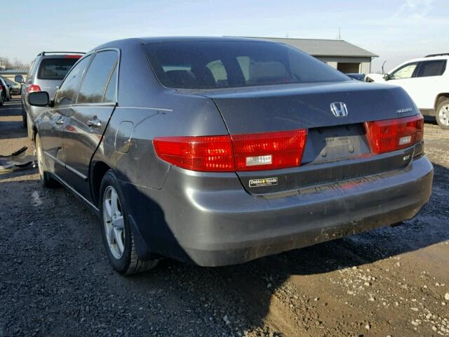 1HGCM567X5A084687 - 2005 HONDA ACCORD EX GRAY photo 3