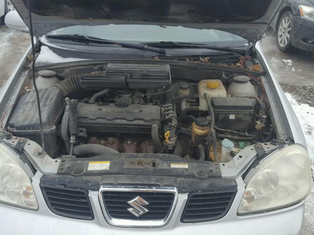 KL5JD86Z25K149489 - 2005 SUZUKI FORENZA S SILVER photo 7