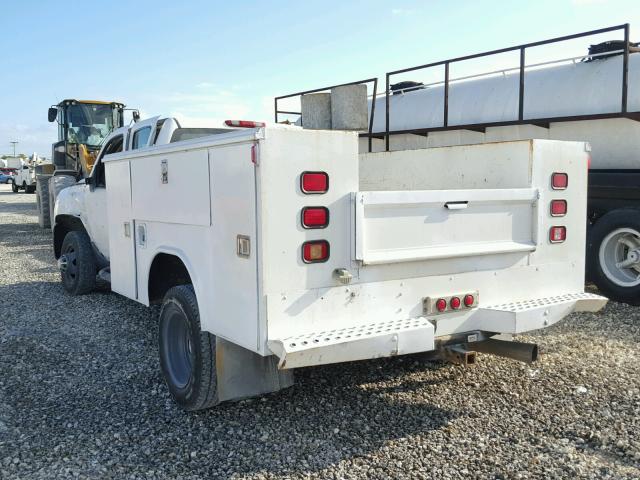 1GBJC33678F182886 - 2008 CHEVROLET SILVERADO WHITE photo 3