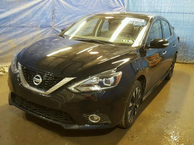 3N1AB7AP4GY288742 - 2016 NISSAN SENTRA S BLACK photo 2