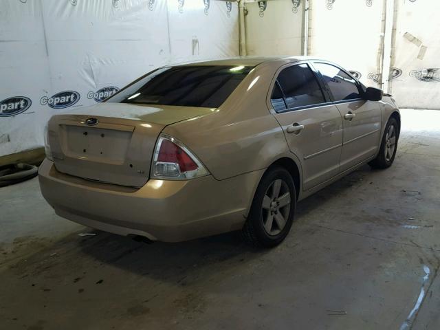 3FAFP07Z16R180517 - 2006 FORD FUSION SE GOLD photo 4