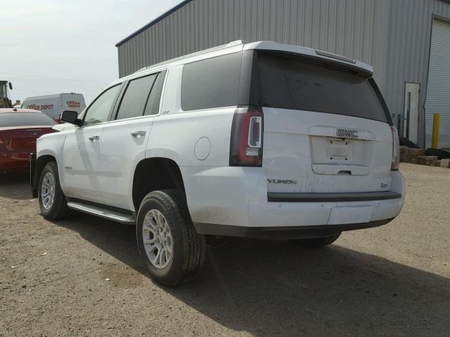 1GKS2BKCXGR102132 - 2016 GMC YUKON SLT WHITE photo 3