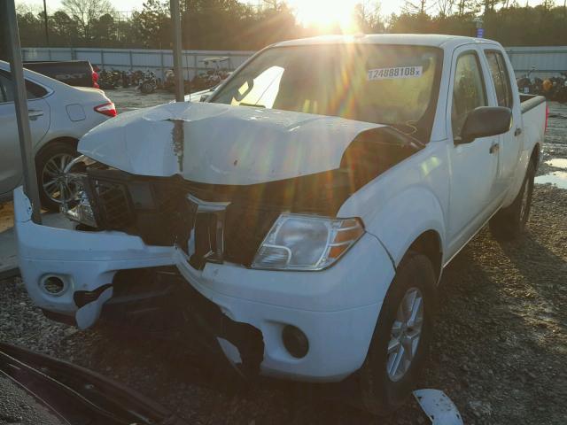 1N6AD0ER6GN751422 - 2016 NISSAN FRONTIER S WHITE photo 2