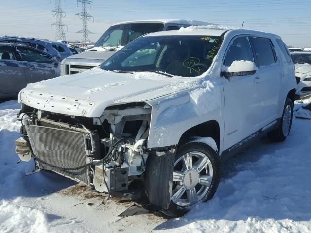 2GKALMEK0E6125967 - 2014 GMC TERRAIN SL WHITE photo 2