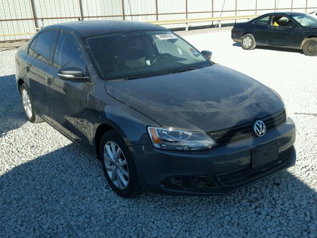 3VWDX7AJ0BM328769 - 2011 VOLKSWAGEN JETTA SE GRAY photo 1