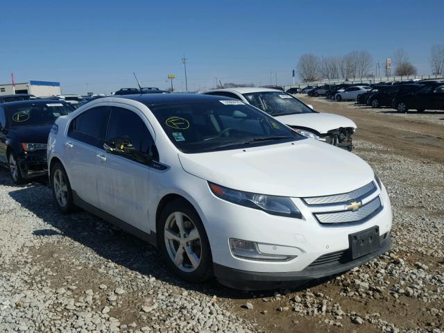 1G1RA6E40CU111494 - 2012 CHEVROLET VOLT WHITE photo 1