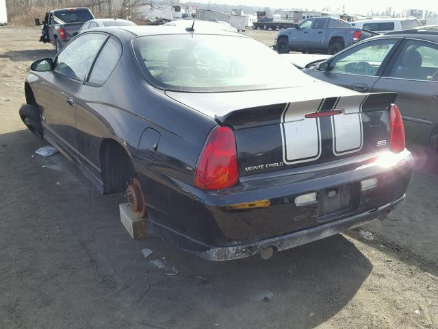 2G1WL16C669354170 - 2006 CHEVROLET MONTE CARL 黑色 照片 3