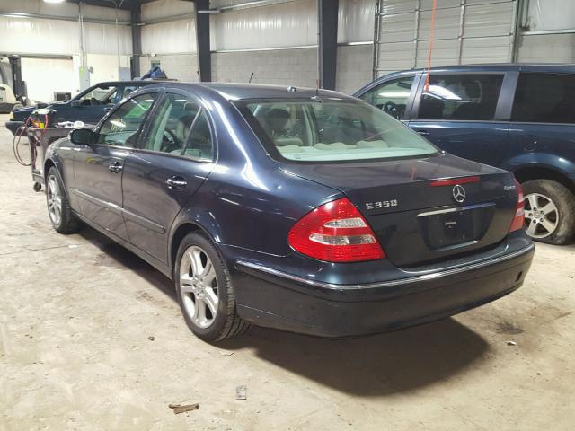 WDBUF87J06X201618 - 2006 MERCEDES-BENZ E 350 4MAT BLUE photo 3