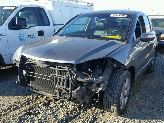 5J8TB18518A014879 - 2008 ACURA RDX TECHNO CHARCOAL photo 2