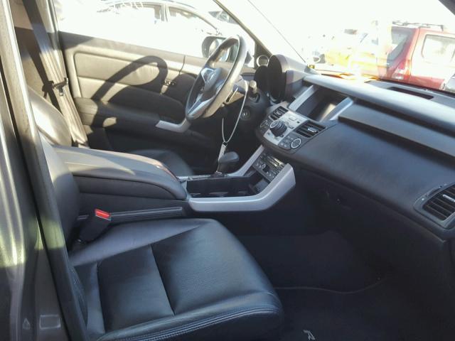 5J8TB18518A014879 - 2008 ACURA RDX TECHNO CHARCOAL photo 5