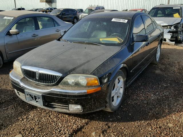 1LNHM87A81Y639097 - 2001 LINCOLN LS BLACK photo 2