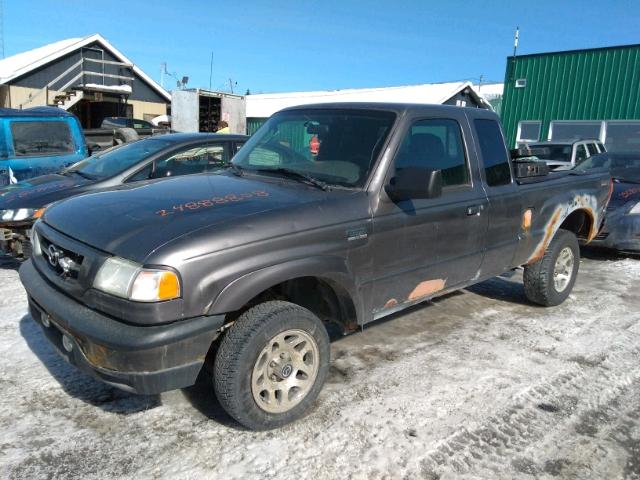 4F4YR46U66PM03918 - 2006 MAZDA B3000 CAB GRAY photo 2