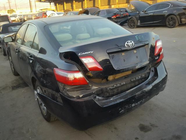 JTNBE46K573062864 - 2007 TOYOTA CAMRY NEW BLACK photo 3