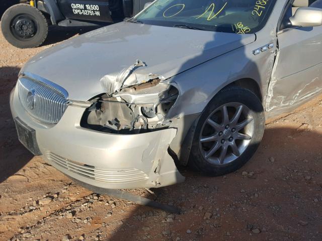 1G4HD57257U118815 - 2007 BUICK LUCERNE CX BEIGE photo 9