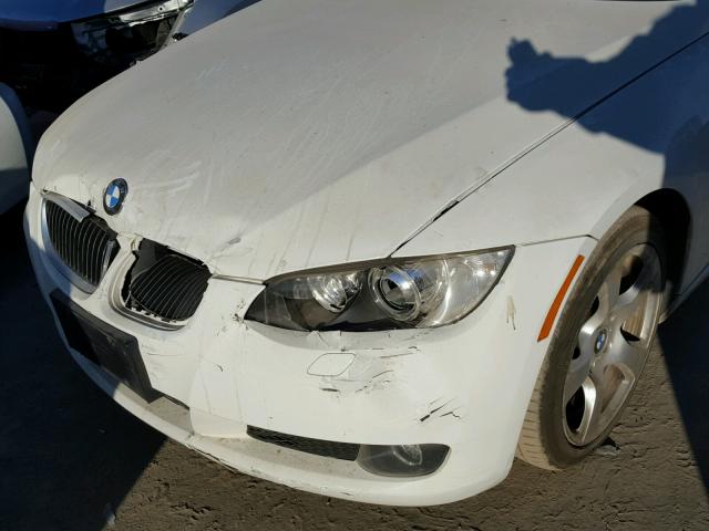 WBAWV13538P118701 - 2008 BMW 328 I SULE WHITE photo 9