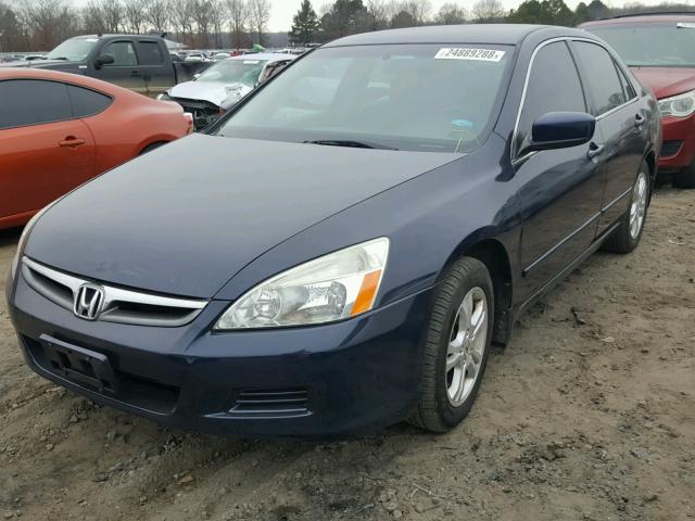 1HGCM56346A082738 - 2006 HONDA ACCORD SE BLUE photo 2