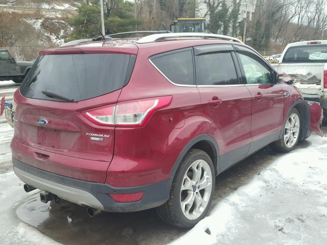 1FMCU9J9XDUC68955 - 2013 FORD ESCAPE TIT MAROON photo 4