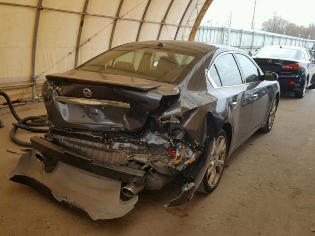 1N4AA5APXCC846980 - 2012 NISSAN MAXIMA S GRAY photo 4