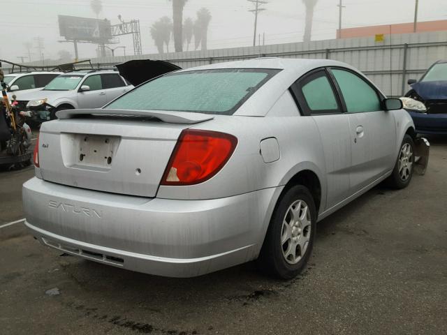 1G8AN12FX4Z142574 - 2004 SATURN ION LEVEL GRAY photo 4