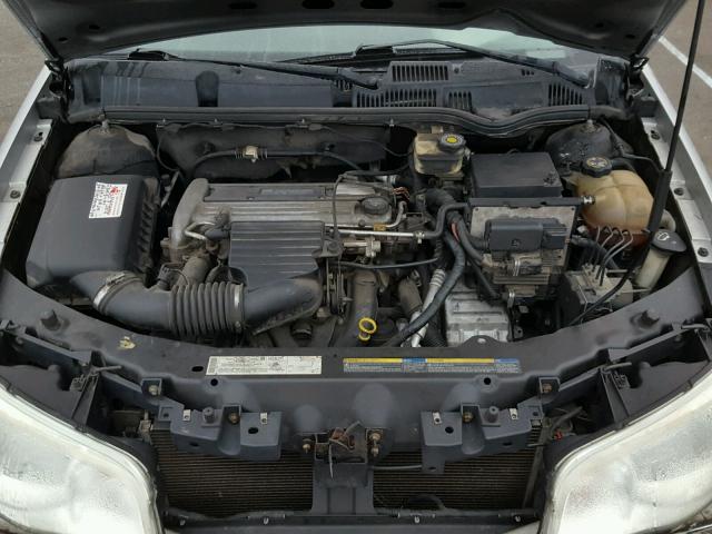 1G8AN12FX4Z142574 - 2004 SATURN ION LEVEL GRAY photo 7