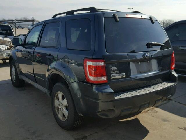 1FMCU03G29KB78743 - 2009 FORD ESCAPE XLT GRAY photo 3