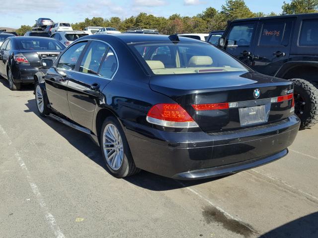 WBAGL63574DP73267 - 2004 BMW 745 I BLACK photo 3