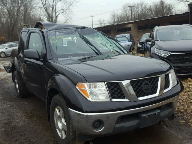 1N6AD06W78C426537 - 2008 NISSAN FRONTIER K BLACK photo 1