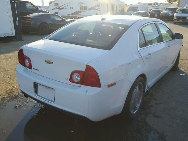 1G1ZJ57B99F114106 - 2009 CHEVROLET MALIBU 2LT WHITE photo 4