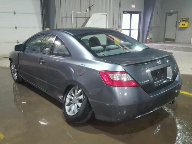 2HGFG11B19H528995 - 2009 HONDA CIVIC EX ნაცრისფერი ფოტო 3