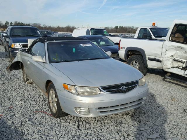 2T1FF22P2YC388221 - 2000 TOYOTA CAMRY SOLA SILVER photo 1