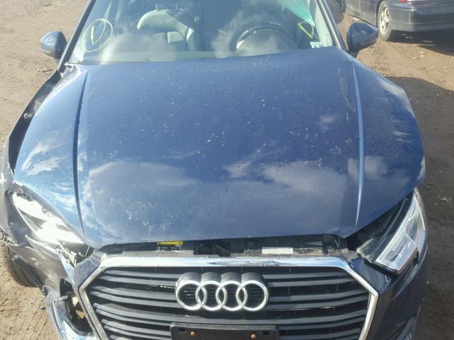 WAUB8GFF2H1029167 - 2017 AUDI A3 PREMIUM BLUE photo 7