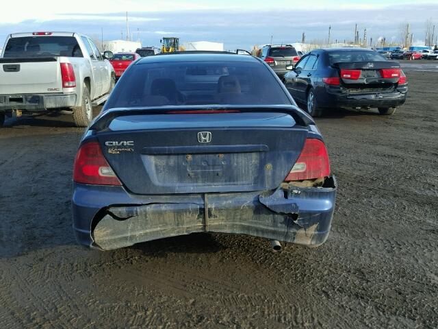 1HGEM21962L803188 - 2002 HONDA CIVIC EX Mavi foto 9