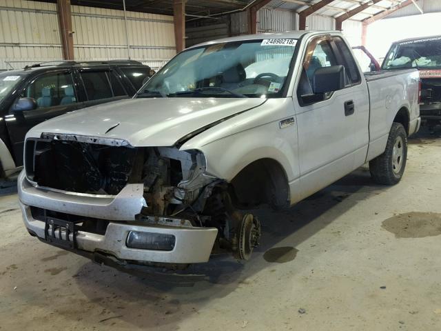 1FTRF12W25NB88060 - 2005 FORD F150 WHITE photo 2