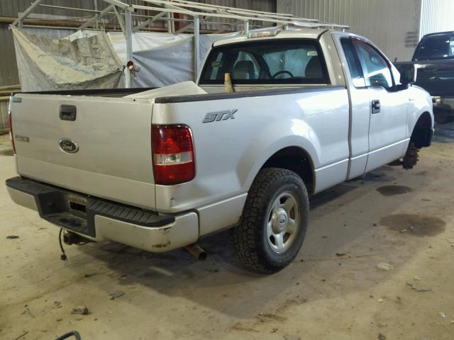 1FTRF12W25NB88060 - 2005 FORD F150 WHITE photo 4