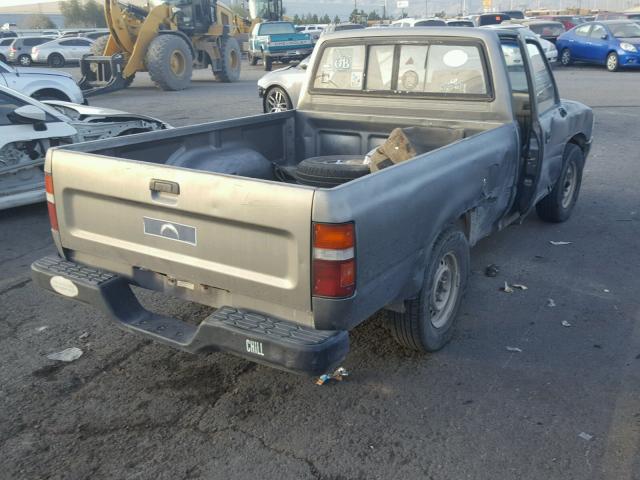 JT4RN81A4M0086157 - 1991 TOYOTA PICKUP 1/2 GRAY photo 4