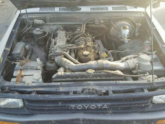 JT4RN81A4M0086157 - 1991 TOYOTA PICKUP 1/2 GRAY photo 7