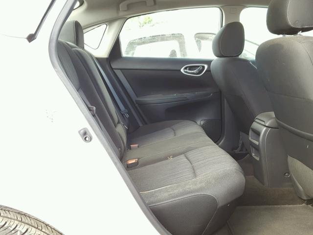 3N1AB7AP4HY345765 - 2017 NISSAN SENTRA S WHITE photo 6