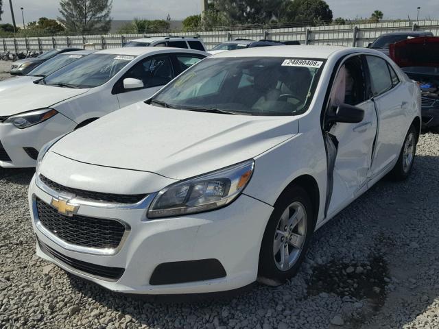 1G11A5SA1GU153874 - 2016 CHEVROLET MALIBU LIM Սպիտակ լուսանկար 2