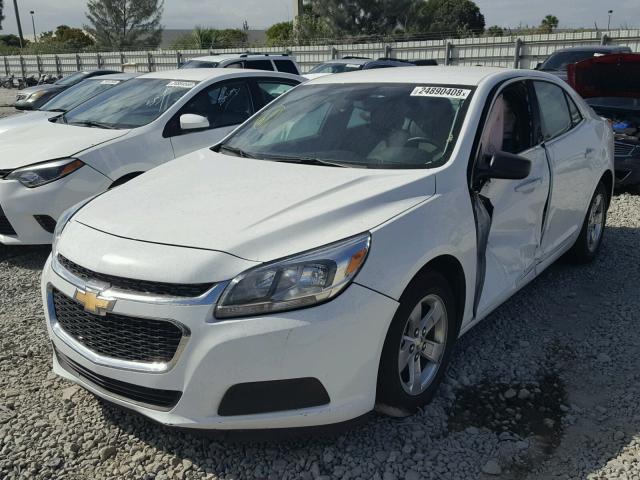 1G11A5SA1GU153874 - 2016 CHEVROLET MALIBU LIM WHITE photo 2