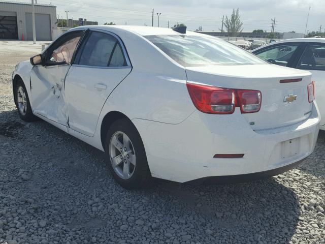 1G11A5SA1GU153874 - 2016 CHEVROLET MALIBU LIM WHITE photo 3