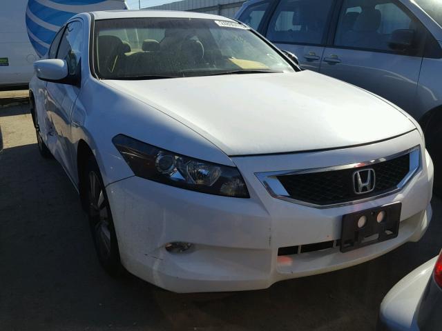 1HGCS1B72AA017239 - 2010 HONDA ACCORD EX WHITE photo 1