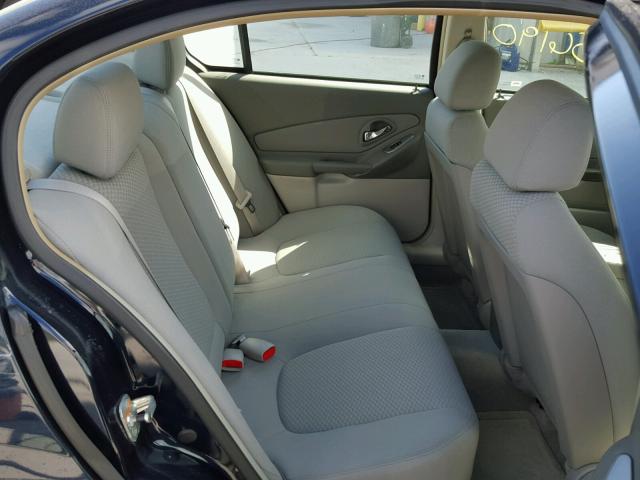 1G1ZS58FX7F100291 - 2007 CHEVROLET MALIBU LS BLUE photo 6