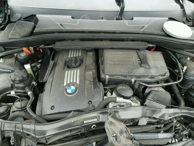 WBAUC7C54AVK95937 - 2010 BMW 135 I BLACK photo 7