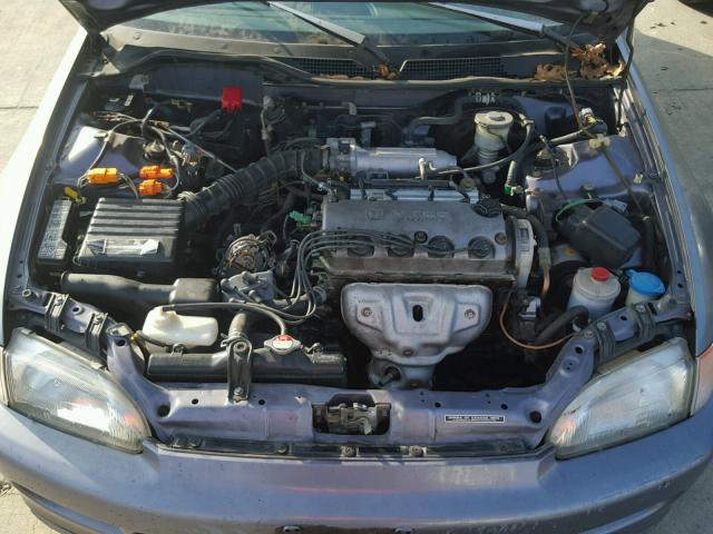 2HGEJ1236SH567989 - 1995 HONDA CIVIC EX GRAY photo 7