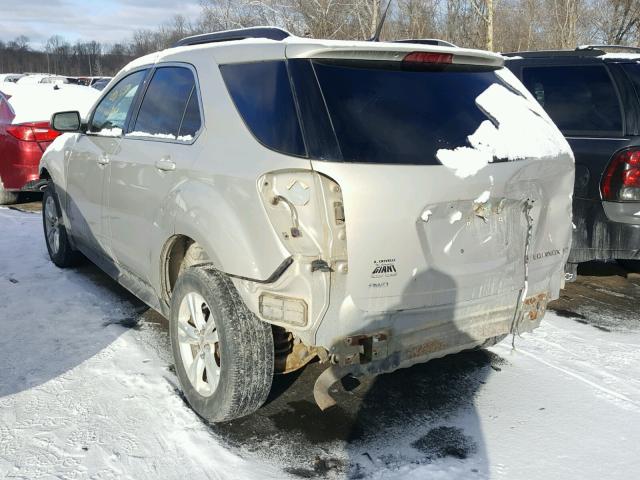 2CNFLEEC3B6461488 - 2011 CHEVROLET EQUINOX LT TAN photo 3