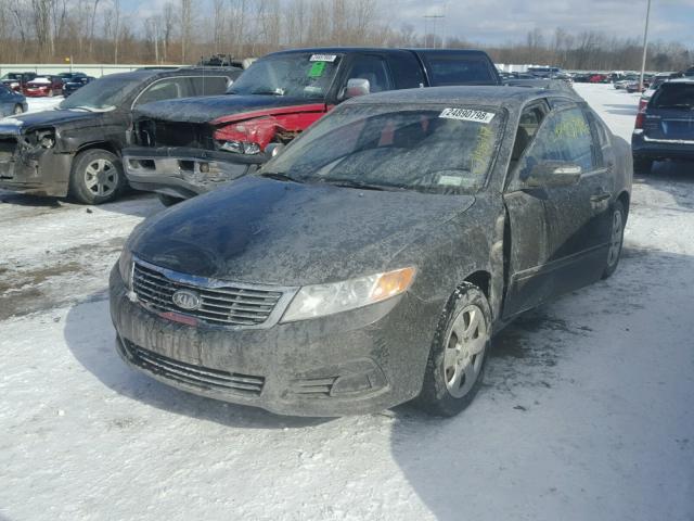 KNAGG4A83A5386744 - 2010 KIA OPTIMA LX GRAY photo 2