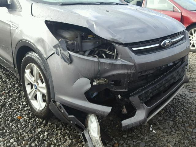 1FMCU0GX2DUB23121 - 2013 FORD ESCAPE SE GRAY photo 9