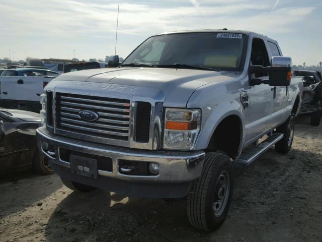 1FTSW2BR2AEA40809 - 2010 FORD F250 SUPER SILVER photo 2