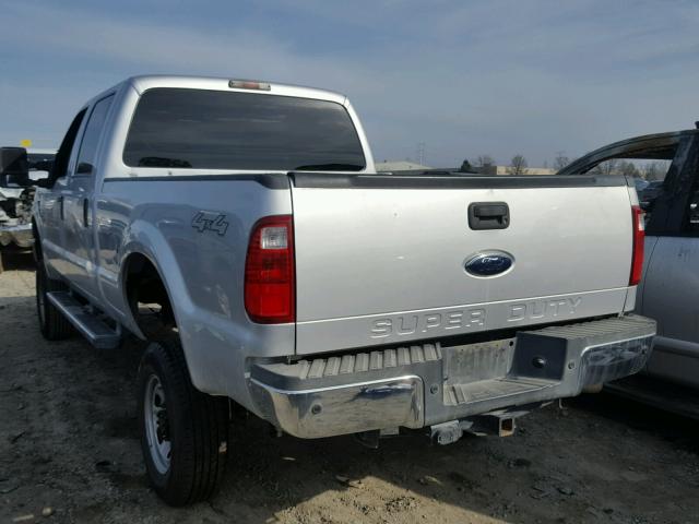 1FTSW2BR2AEA40809 - 2010 FORD F250 SUPER SILVER photo 3